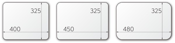 Flat-tray size