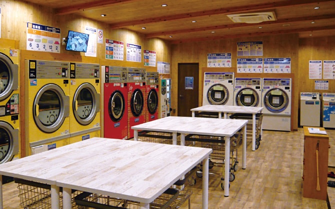 郊外型店舗 店内の様子